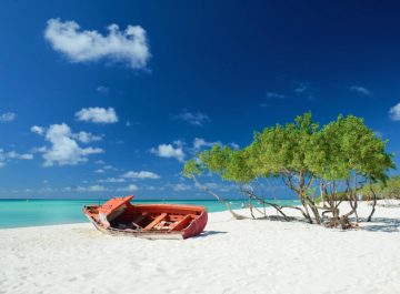 Odyssey-Aruba-sand-water-sky-boat